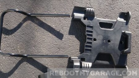 Unboxing My New VacMaster Wall-Mounted, Wet-Dry Garage Vac 4 VacMaster VWM510 Assembly: The hose rack points away from the vacuum cleaner