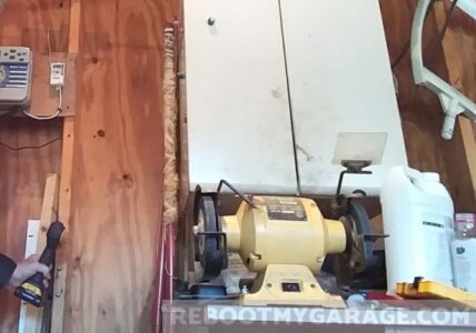 Unboxing My New VacMaster Wall-Mounted, Wet-Dry Garage Vac 19 VacMaster VWM510 Installation: Installing the screws without the vacuum back