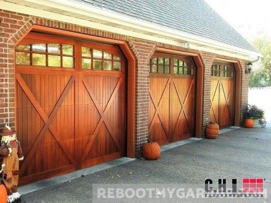 7 Reasons to Get New Garage Doors Plus 8 Things to Consider 14 C.H.I. mahogany garage doors