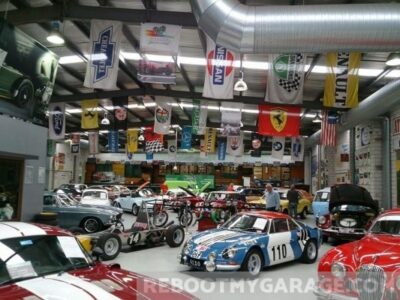 Sports roadster racers garage
