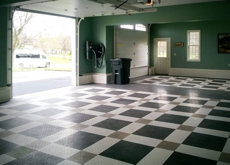 109 Amazing Garage Floor Tile Designs