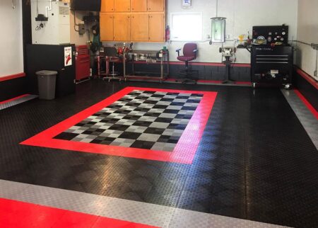 Make a GarageTrac floor for your motorcycle