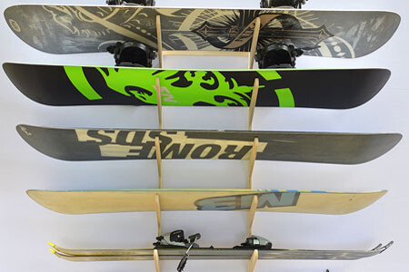 Best snowboard and ski rack