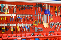 Garage tool organization