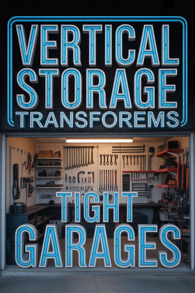 10 Genius Close-In Garage Ideas That Transform Cramped Chaos into Organized Oasis 6 Maximizing Wall Space with Vertical Storage