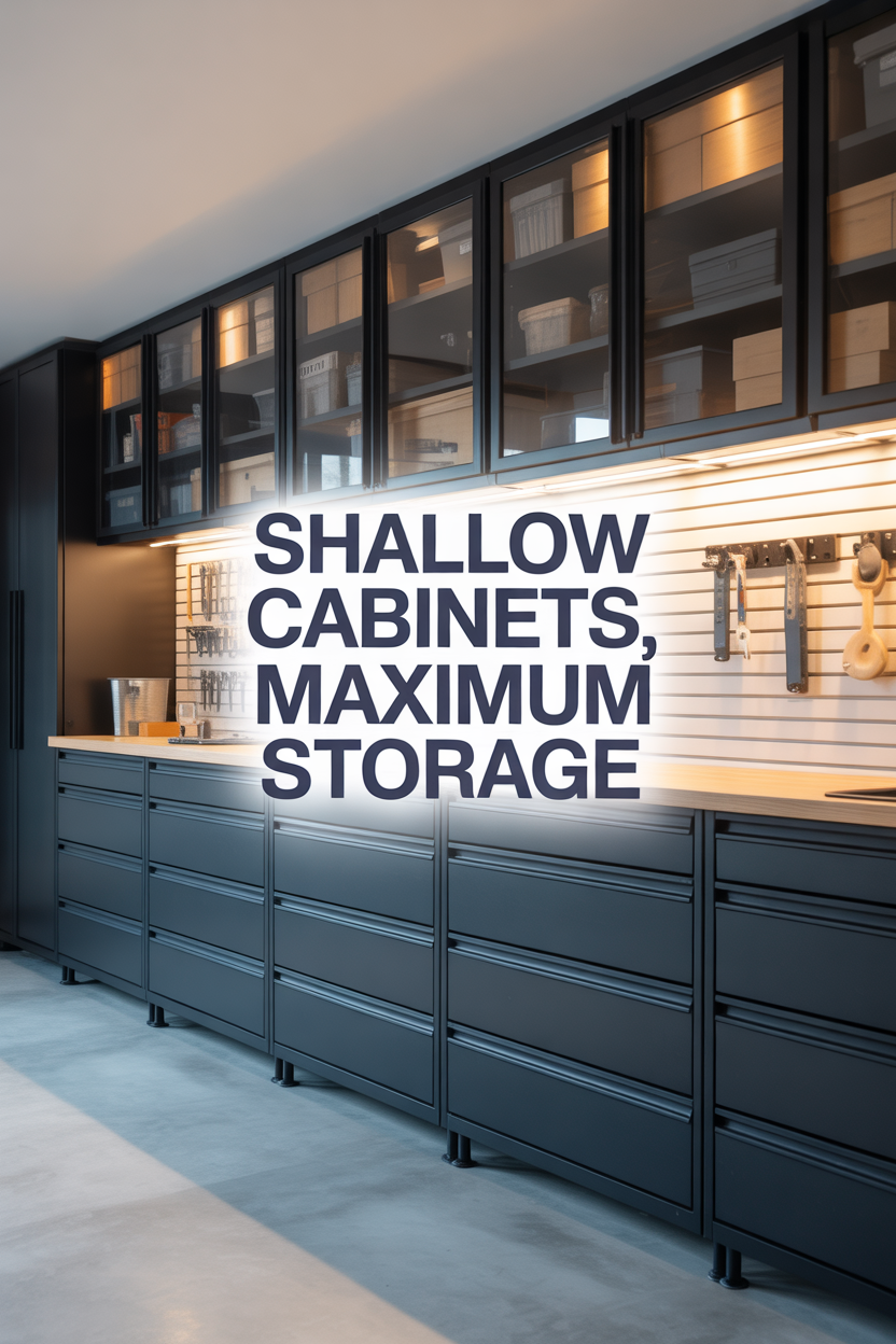 10 Genius Close-In Garage Ideas That Transform Cramped Chaos into Organized Oasis 10 Space-Efficient Cabinetry Options