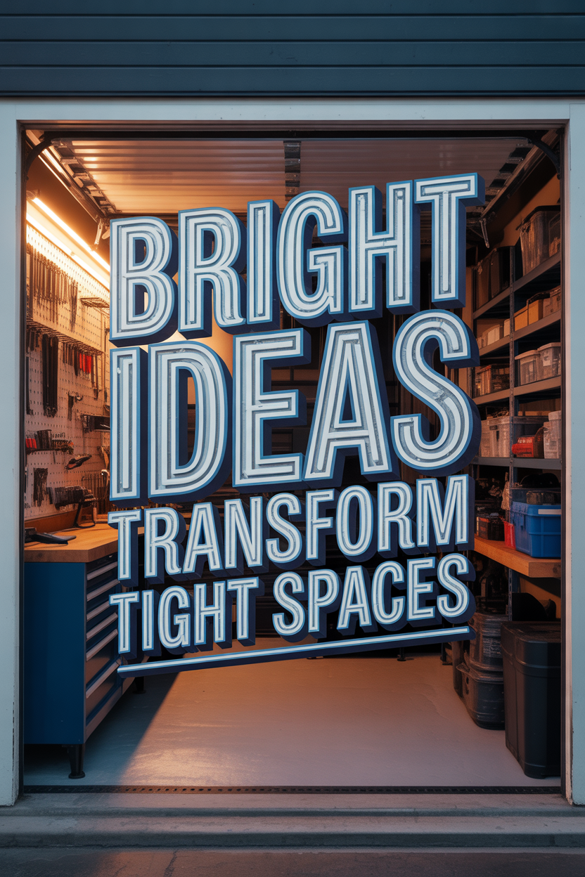 10 Genius Close-In Garage Ideas That Transform Cramped Chaos into Organized Oasis 11 Strategic Lighting Improvements