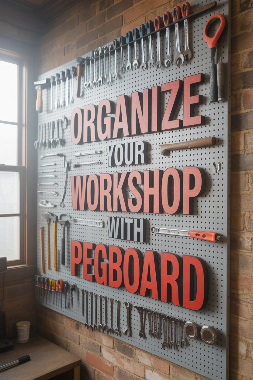 Pegboard: Timeless Workshop Organization