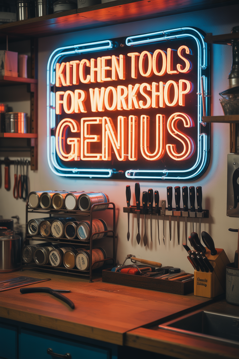 Repurposed Kitchen Organizers