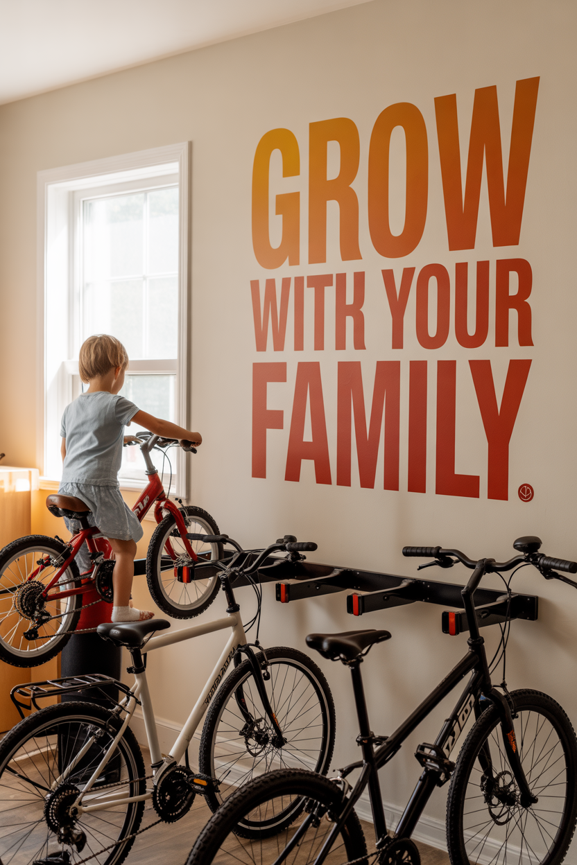 Family-Friendly Bike Storage Systems