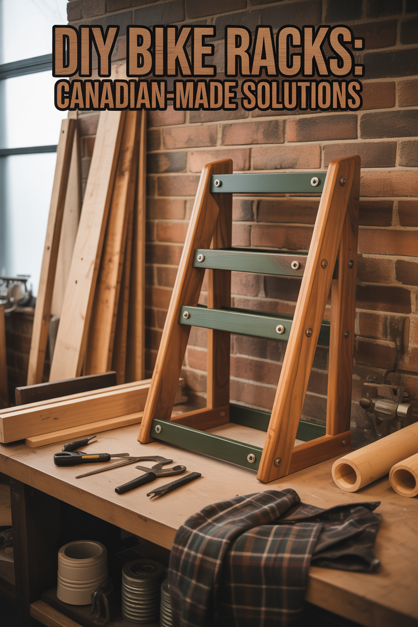 DIY Bike Storage Projects Using Canadian Materials