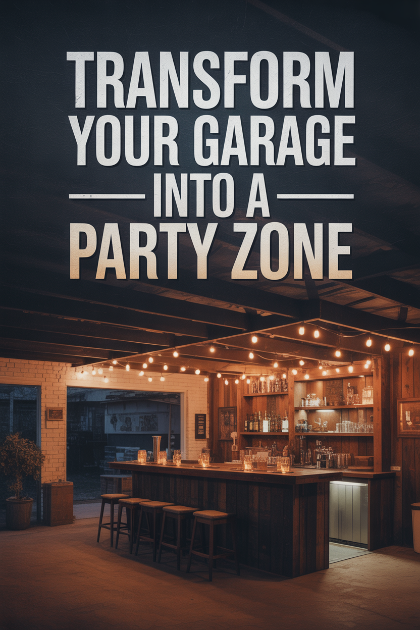 How to Build the Ultimate DIY Garage Bar: Transform Your Space