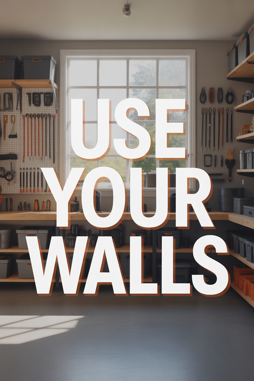 From Cluttered Nightmare to Organized Dream: 9 Garage Storage Hacks You Can DIY This Weekend 4 Utilizing Vertical Wall Space