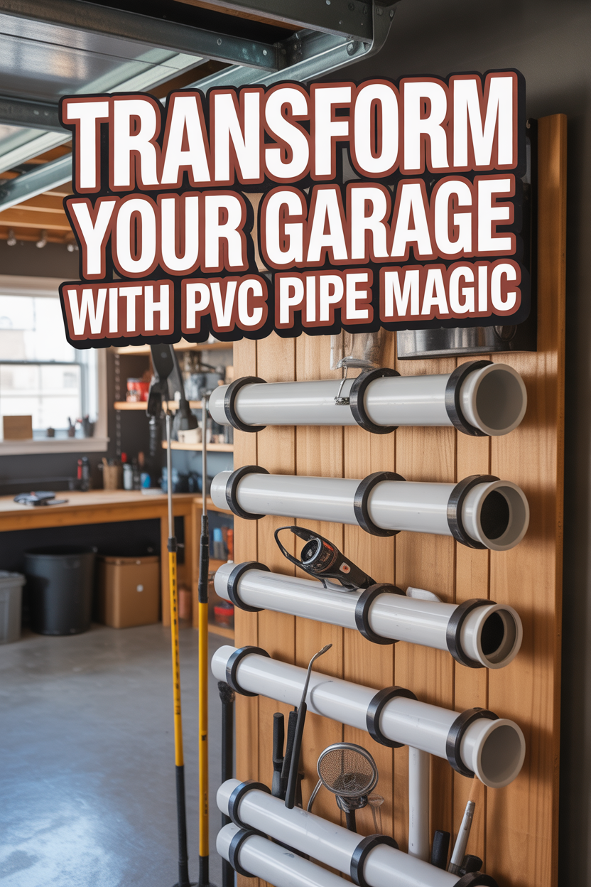 From Cluttered Nightmare to Organized Dream: 9 Garage Storage Hacks You Can DIY This Weekend 7 PVC Pipe Projects for Clever Storage