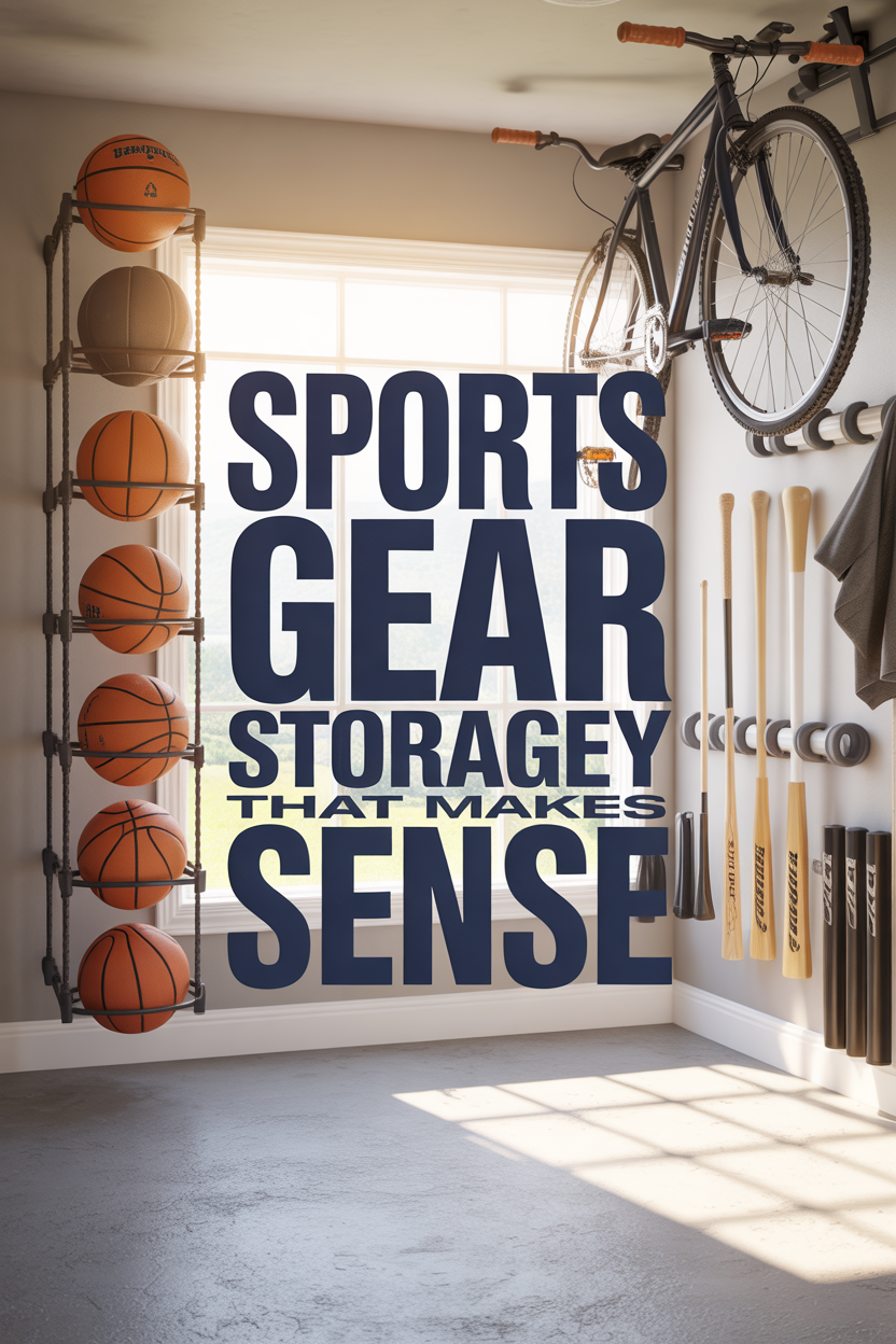 From Cluttered Nightmare to Organized Dream: 9 Garage Storage Hacks You Can DIY This Weekend 8 Organizing Sports Equipment Smart