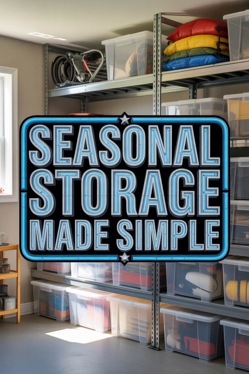 Garage Storage Clearance: Reclaim Your Space Without Breaking the Bank 6 Managing Seasonal Items Effectively