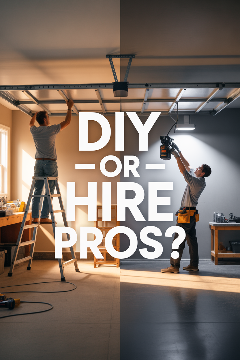 Look Up, Not Out: Reclaim Your Garage with Overhead Storage Platforms 8 DIY vs. Professional Installation