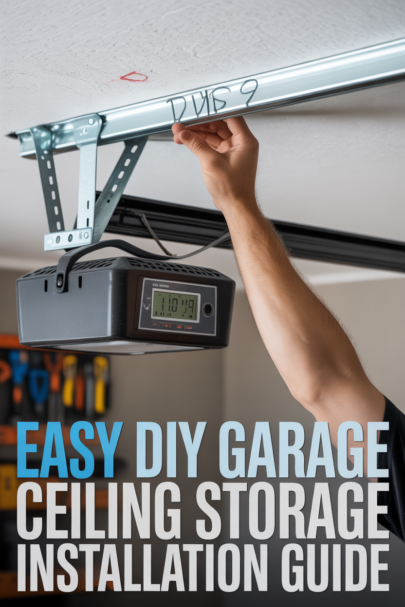 Look Up, Not Out: Reclaim Your Garage with Overhead Storage Platforms 9 Step-by-Step DIY Installation Guide