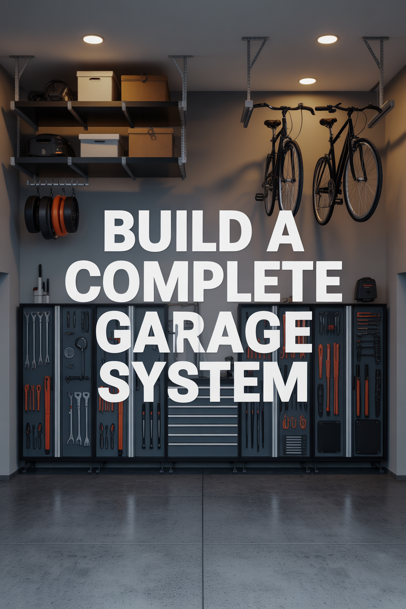 Look Up, Not Out: Reclaim Your Garage with Overhead Storage Platforms 14 Integrating with Other Garage Organization Systems