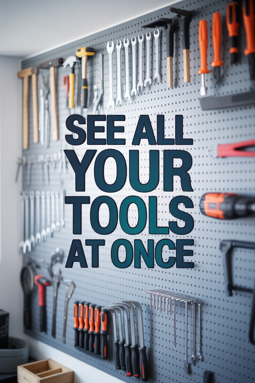 How to Choose the Right Pegboard and Accessories