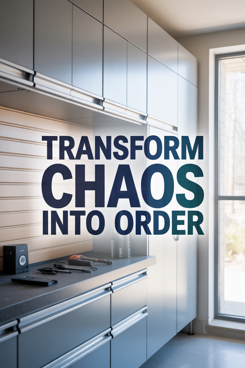 Benefits of Installing Modular Garage Cabinets