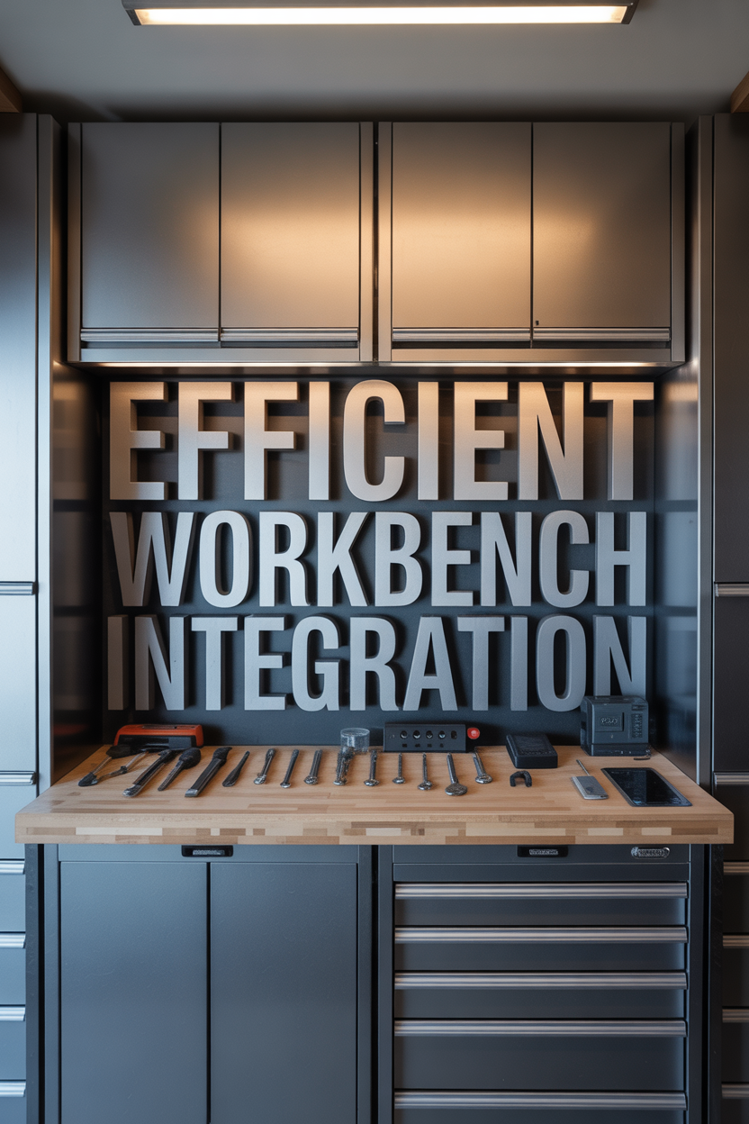 Integrating Workbenches with Your Cabinet System