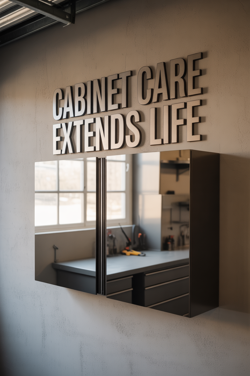 Maintaining Your Garage Cabinet Investment