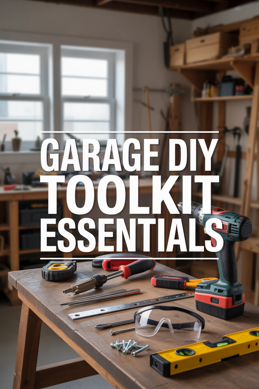 Tools and Materials You’ll Need for DIY Overhead Garage Storage