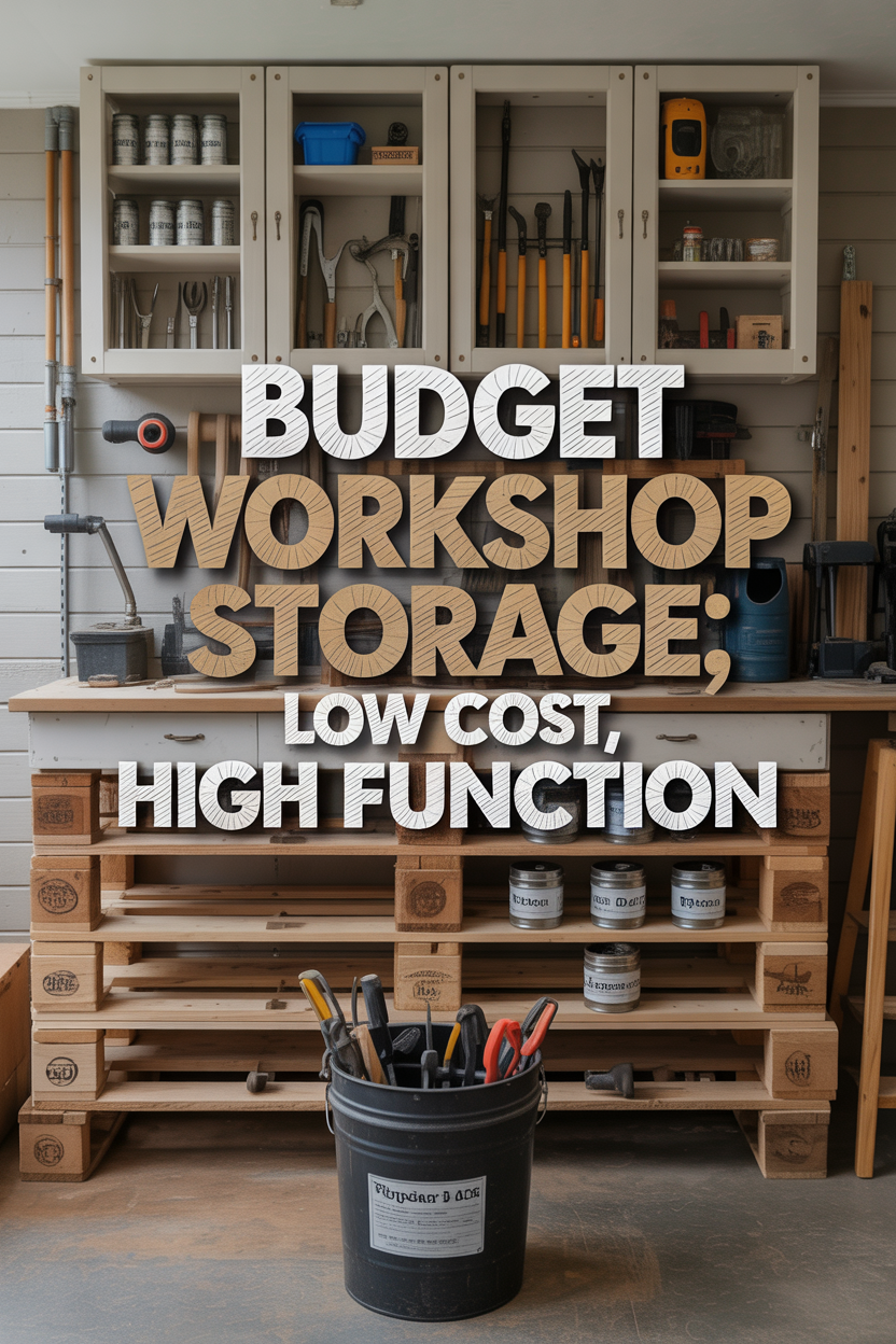 Transform Your Workshop Chaos: Smart Carpenter Storage Solutions That Actually Work 14 Budget-Friendly Storage Options