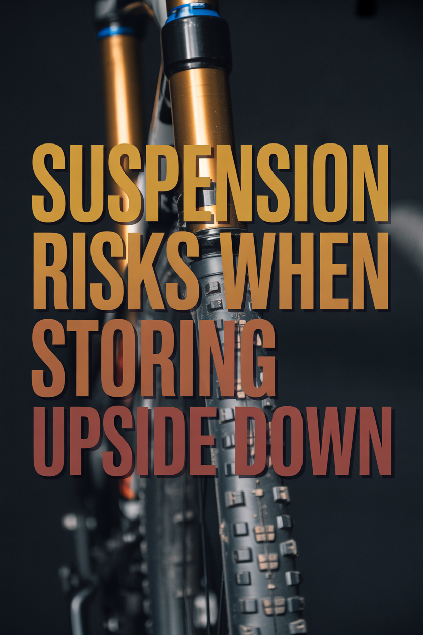 Storing Your Mountain Bike Upside Down: Smart Space-Saver or Component Killer? 6 Suspension Component Reactions