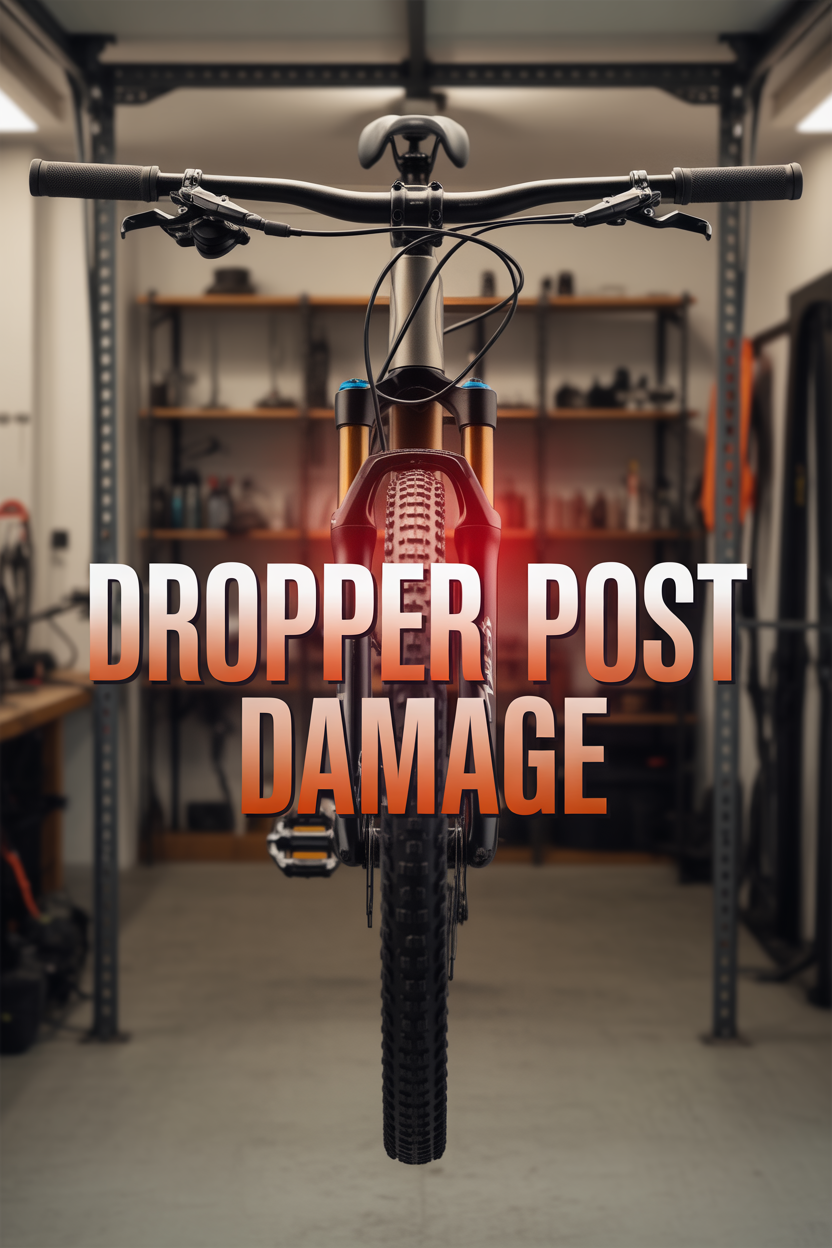 Storing Your Mountain Bike Upside Down: Smart Space-Saver or Component Killer? 7 Dropper Post Problems