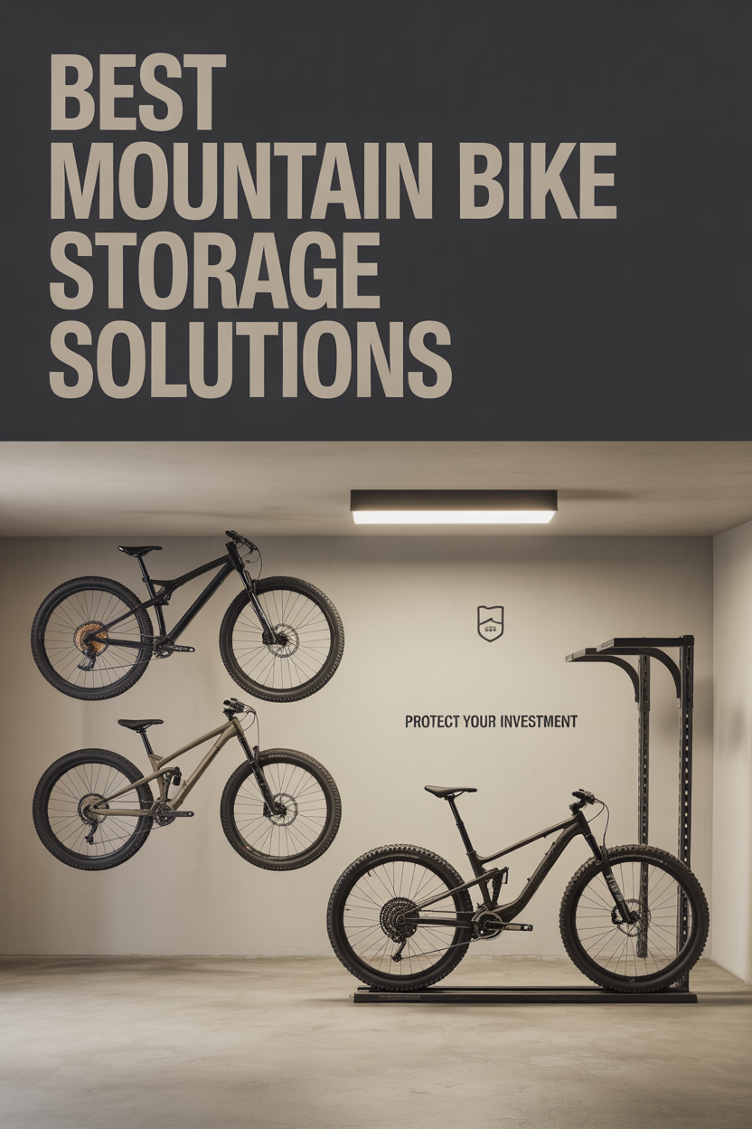 Storing Your Mountain Bike Upside Down: Smart Space-Saver or Component Killer? 10 Comparing Storage Mount Options