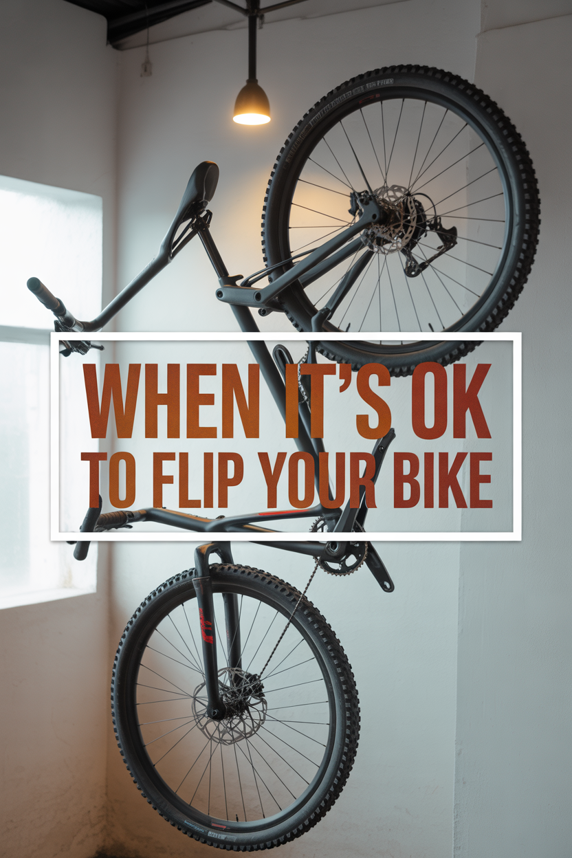 Storing Your Mountain Bike Upside Down: Smart Space-Saver or Component Killer? 16 When Upside Down Storage Is Acceptable