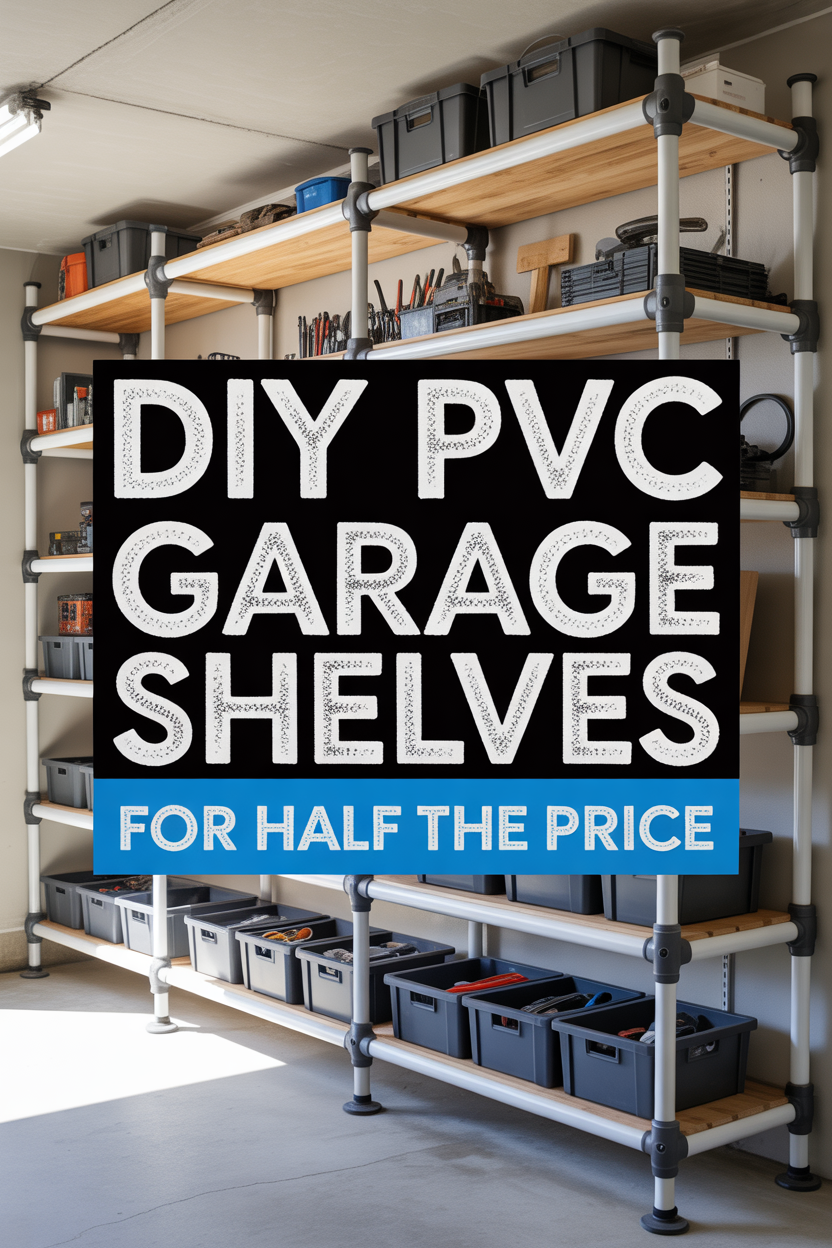 Building a Customizable PVC Shelving System