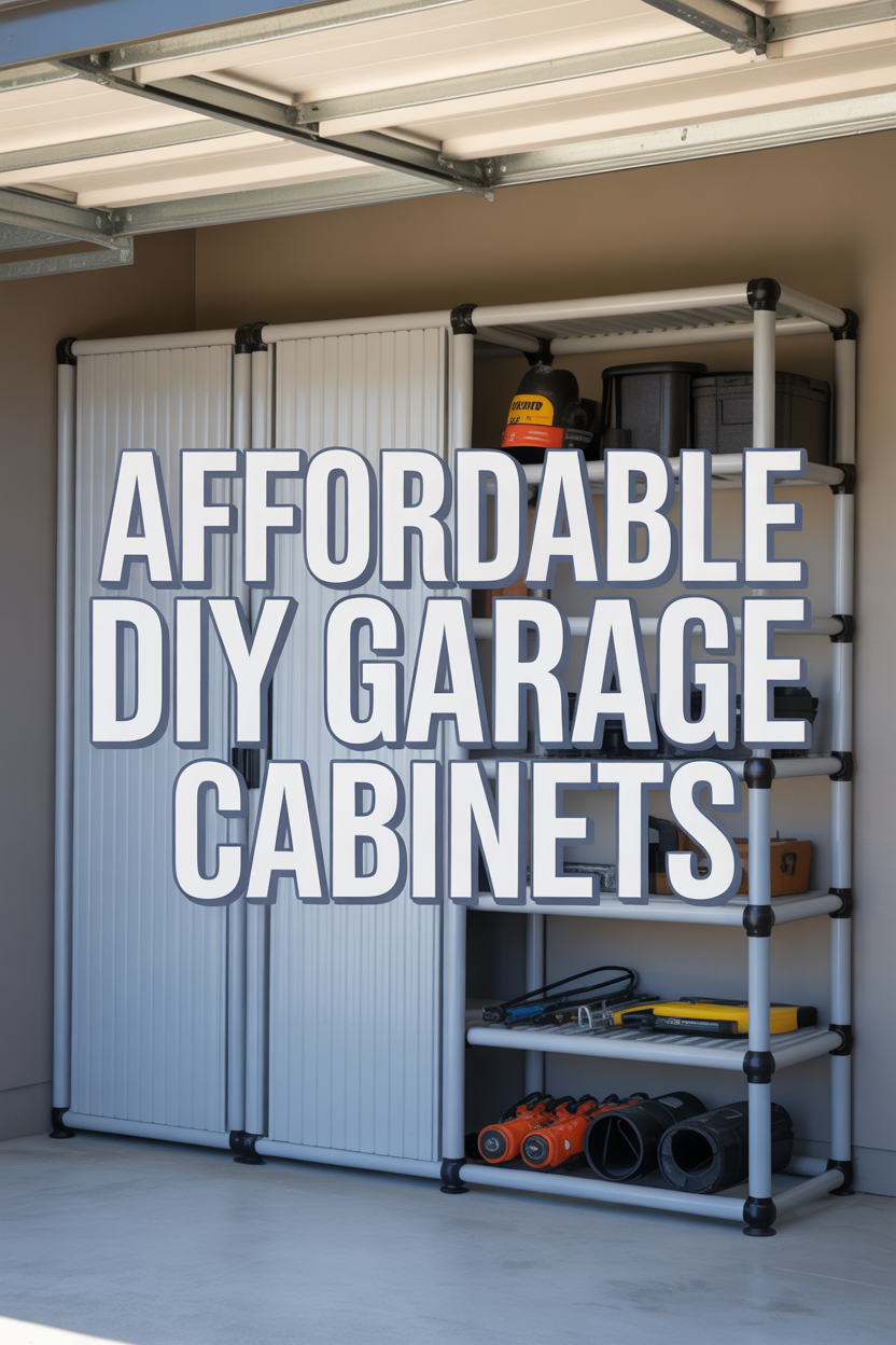 PVC Garage Cabinets: A Budget-Friendly Alternative