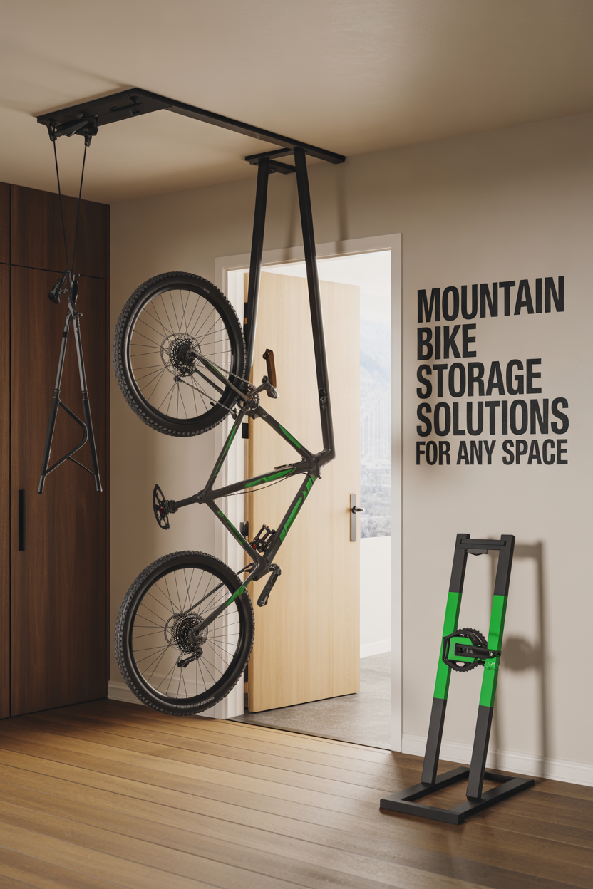 Storing Your Mountain Bike Upside Down: Smart Space-Saver or Component Killer? 15 Storage Solutions for Different Living Situations