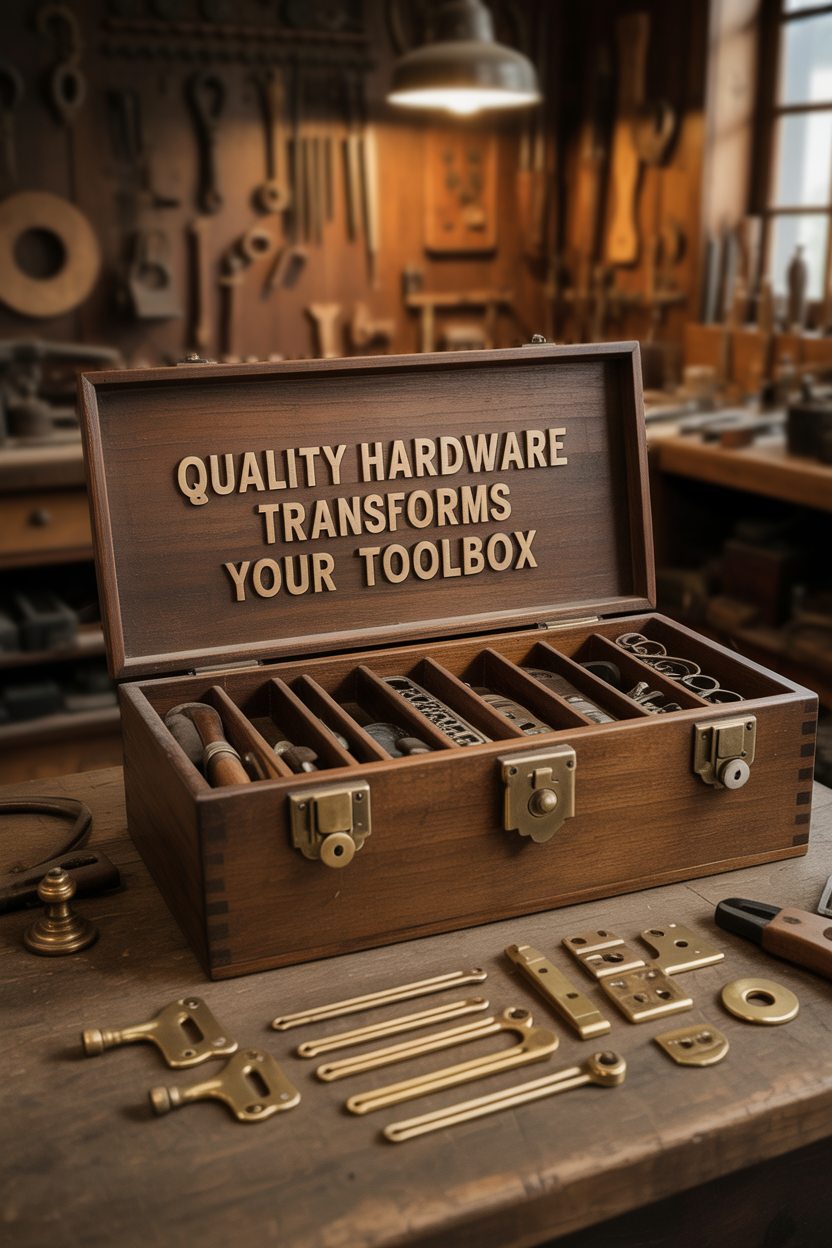 Hardware Options for Hinges, Handles and Closures