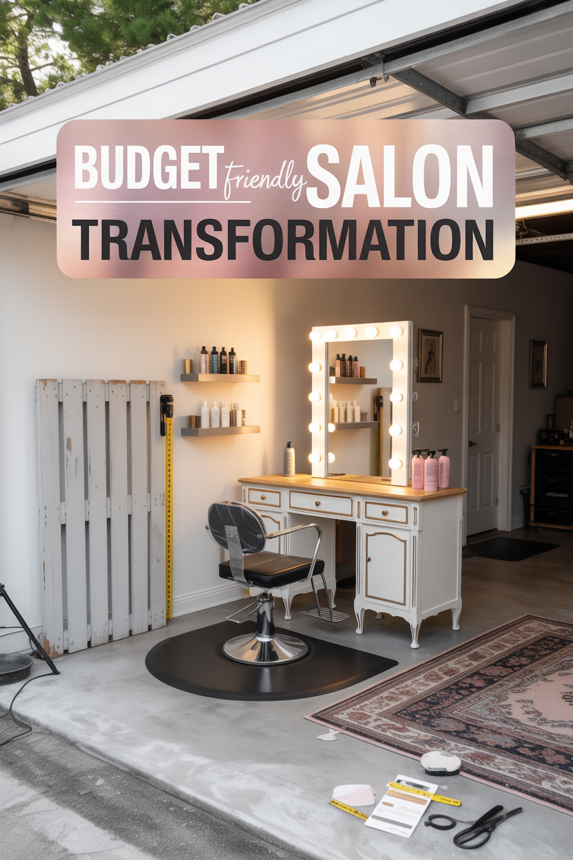 Transform Your Garage Into a Salon: 10 Stunning Ideas 7 Budget-Friendly Conversion Ideas