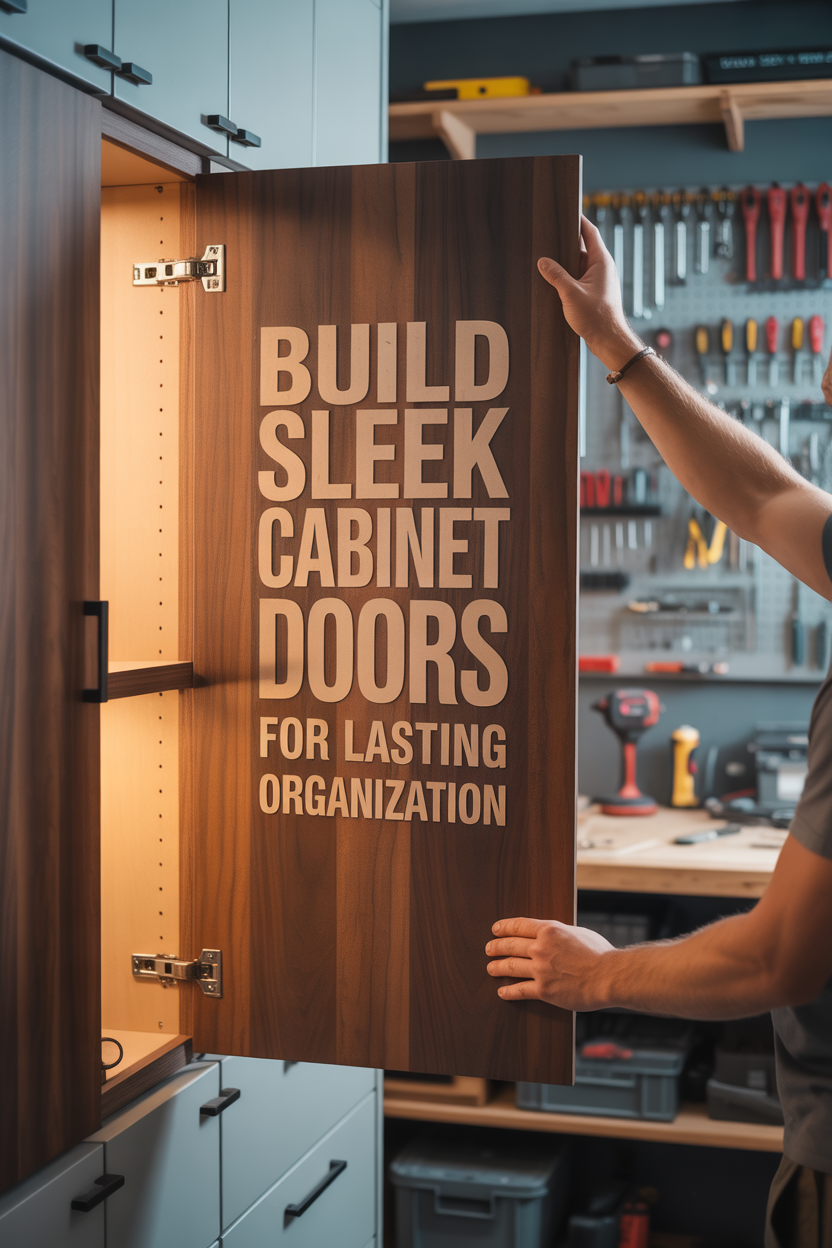 Transform Your Garage: Simple 2×4 Cabinet Build That Actually Works 8 How to Assemble Professional-Looking Cabinet Shelving Units