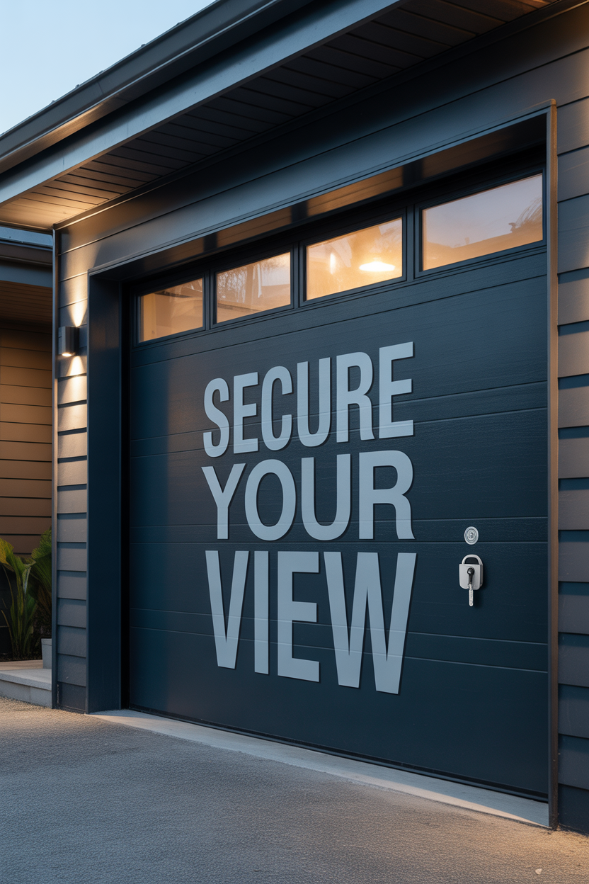 Blackout the Buffet: Secure Your Garage Windows