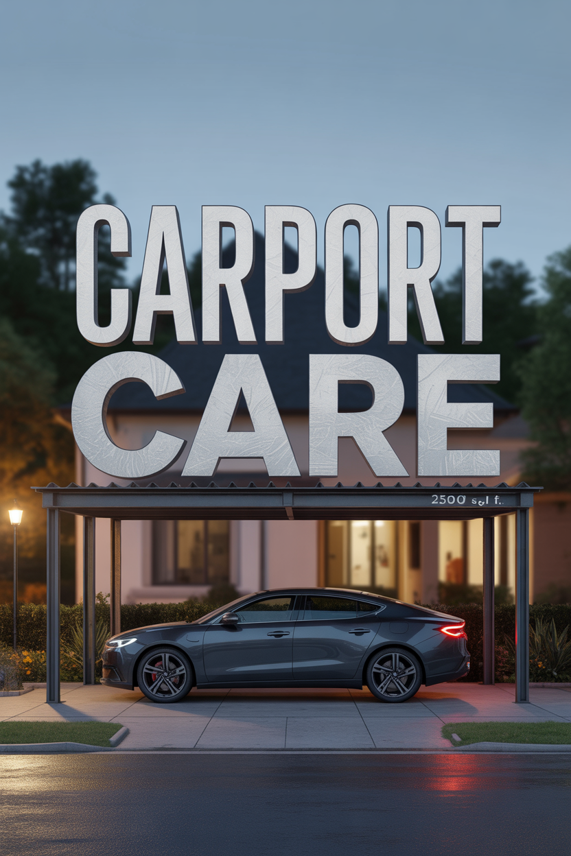 Carports: The Ultimate Guide for Homeowners 10 Carport Care and Maintenance