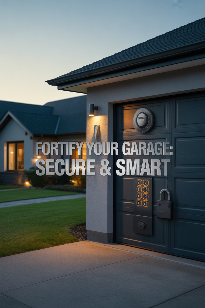 For Maximum Security, Add a Garage Door Deadbolt