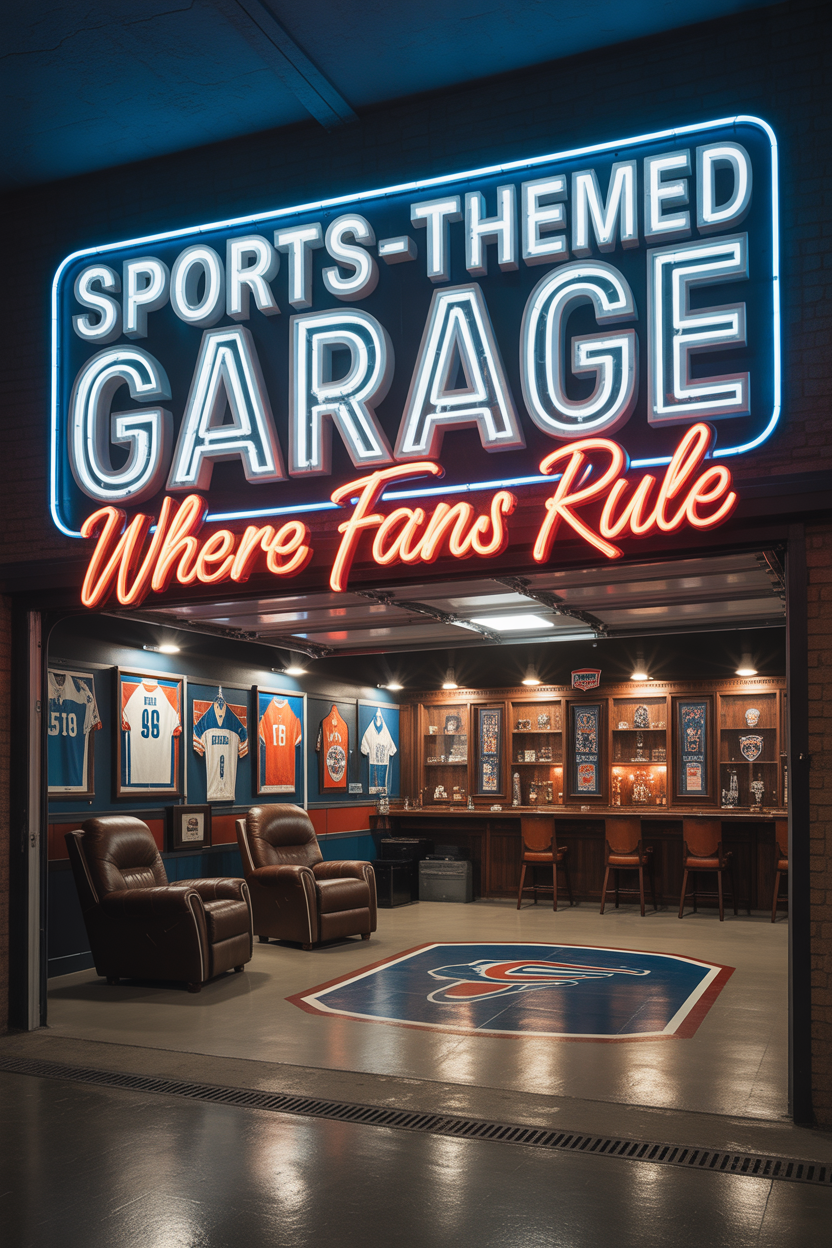 Sports-Themed Man Cave Ideas for the Enthusiast