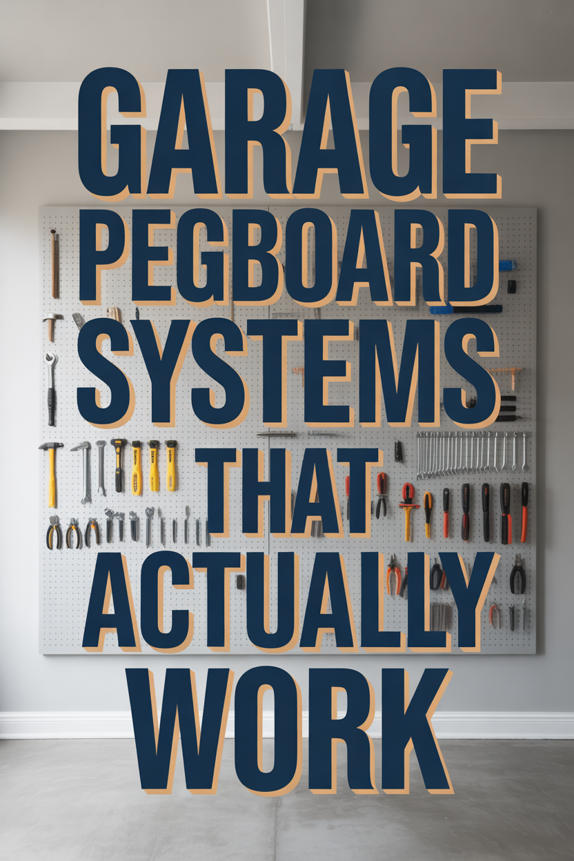 Find Your Tools in Seconds: The Magic of Pegboard Organization