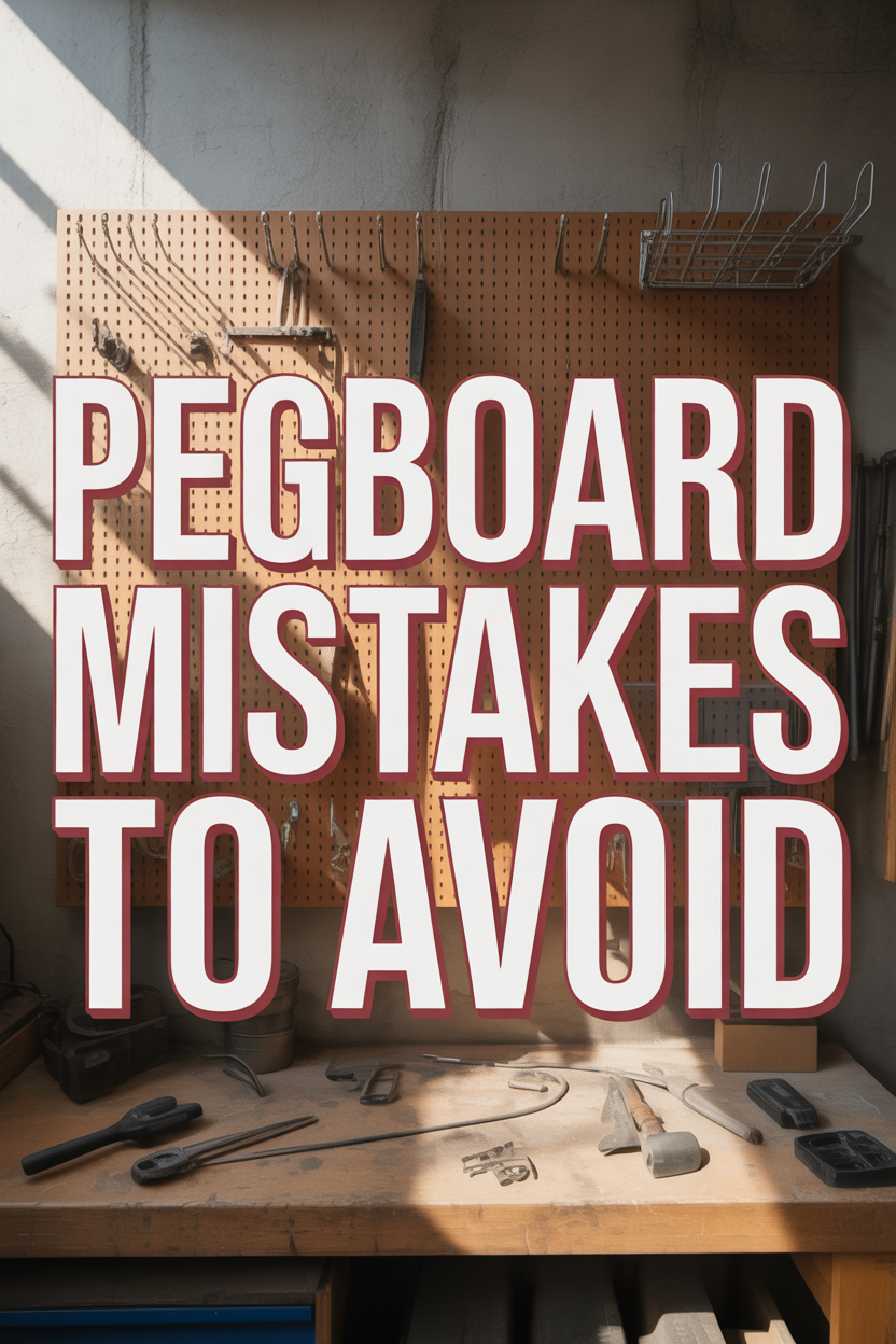 Common Pegboard Mistakes to Avoid