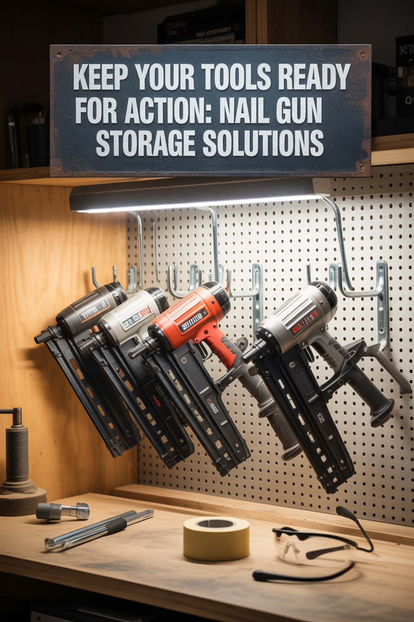 Why Is It So Important to Store Your Nail Guns Correctly?