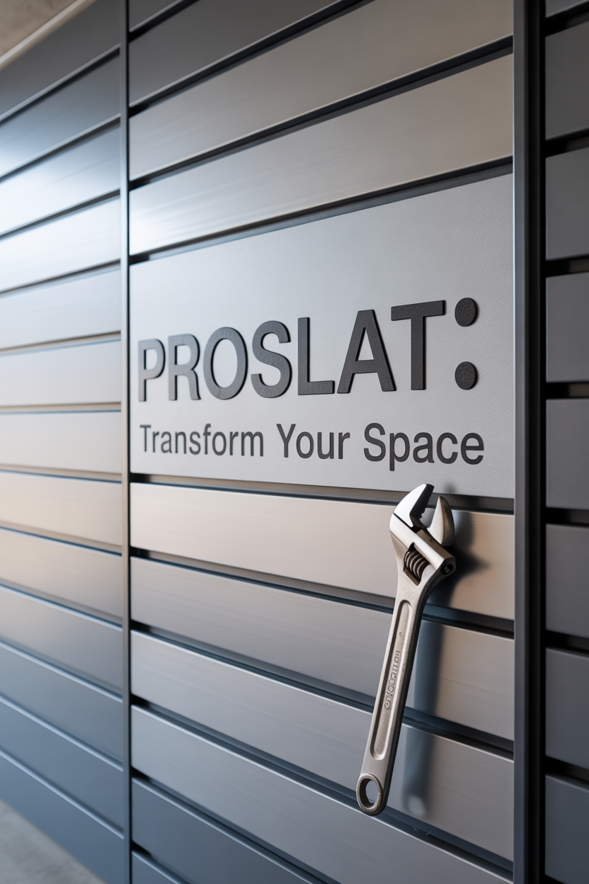How to Install a Proslat Slatwall System