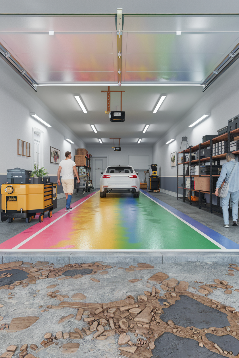 Should I Paint My Garage Floor? 5 Protect Your Floor from Daily Wear and Tear
