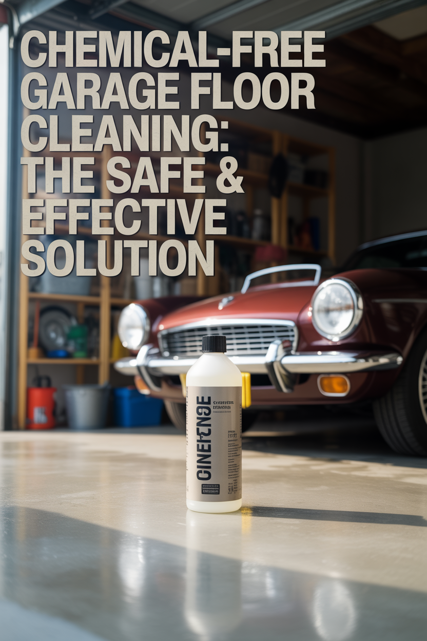 Clean the Garage Floor for Safety and Value