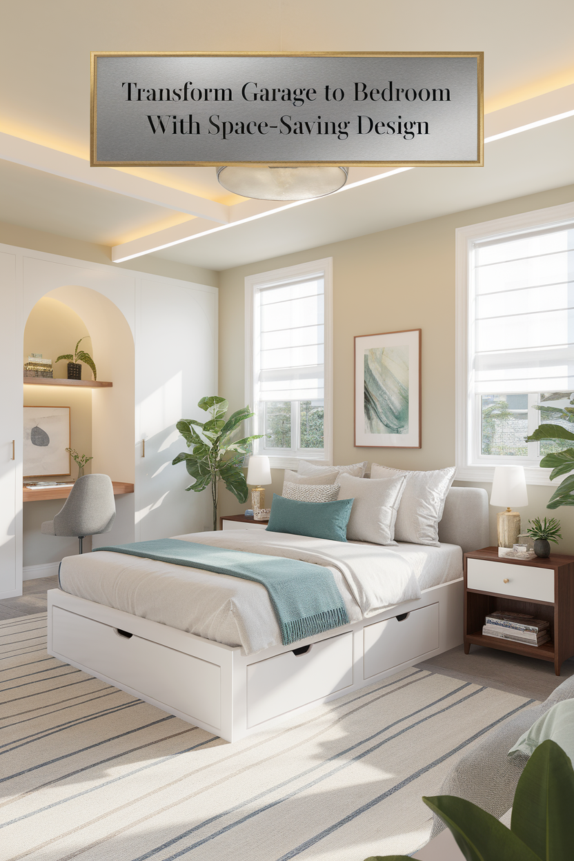 How to Turn Your Garage into a Stunning Bedroom Retreat 3 How to Plan Your Perfect Garage Bedroom